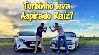 VECTRA GSI 20 16v vs NOVO HB20 TGDI  Turbo vs Aspirado  “Drag Race” [upl. by Manvil35]