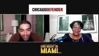 Actor Kingsley BenAdir on playing Malcolm X in the film One Night in Miami [upl. by Rramal478]