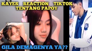 KAYES REACTION KUMPULAN TIKTOK PAPOY OURA  KAYES PUJI KETAMPANAN OURA WAKTU MASIH MUDA [upl. by Annatsirhc]