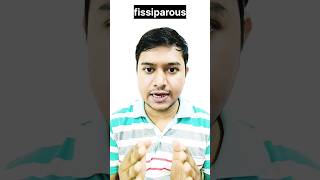 fissiparous wordoftheday vocabulary [upl. by Naletak393]