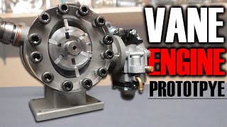 I Made A Rotary Vane Engine Prototype [upl. by Thibault654]