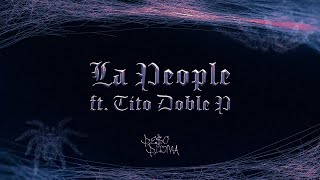 LA PEOPLE Lyric Video  Peso Pluma Tito Double P [upl. by Bluefield717]