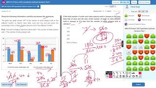 Ibps po mock  Reasoning trick sbi po  all banking exam  guidely mock test [upl. by Kunin]