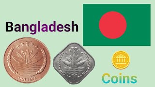 Bangladesh 🇧🇩 Coins Collection [upl. by Ayamat]