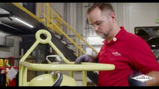 How to Inspect the Novec 1230 Clean Agent Wheeled Fire Extinguisher Training Video [upl. by Acisse]