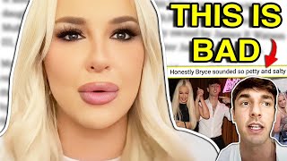 TANA MONGEAU CONFRONTS BRYCE HALL [upl. by Nnagrom]