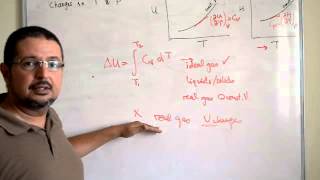 EB12  Effect of Temperature and Pressure on Enthalpy and Internal Energy [upl. by Auqenwahs]