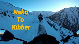 Winter Spiti Ride  Solo  Nako to kaza amp kibber  Worlds highest village [upl. by Emylee945]