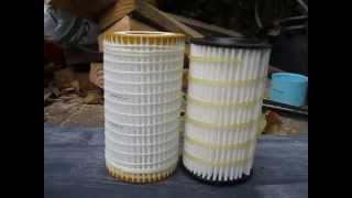 Mann vs Wix Cartridge oil filters [upl. by Haggar]