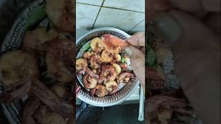 Eral varuvaly 😋🤪🦐🦐 இறால் வறுவல் [upl. by Jamel]