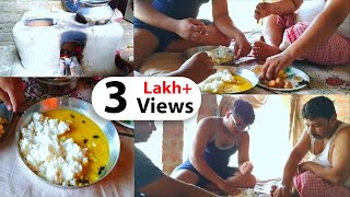 Village Everyday Lunch Routine Dal Chawal Recipe By Anita Ji KA Kitchen Desi Food Village [upl. by Kcorb]