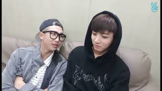 Vlive  Rap Monster 1min danglais vostfr 300815 [upl. by Daven]