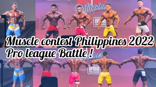 Muscle contest Philippines 2022 Men’s Physique Pro League Battle [upl. by Nospmas]