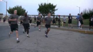 Navy OCS Class 1311 Graduation run [upl. by Bohannon159]