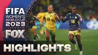 Colombia vs Jamaica Highlights  2023 FIFA Womens World Cup  Round of 16 [upl. by Nomelif980]