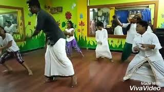 Jimiki kamal new song by DHANUSH dance style institute [upl. by Lapotin]