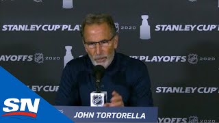 John Tortorella Frustrated After Blue Jackets Marathon 5OT Loss To Lightning [upl. by Anali]