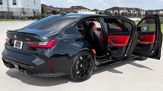 2025 BMW M3 Competition LCI Walkaround Review Interior Exterior and Drive [upl. by Kier995]