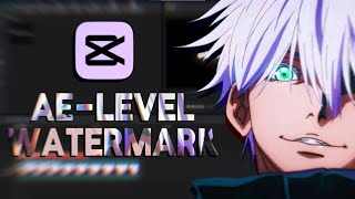 How to Make MirrorStyle Watermark Like AE Tutorial  𝘾𝙖𝙥𝘾𝙪𝙩 𝙋𝘾 𝙑𝙀𝙍𝙎𝙄𝙊𝙉 🔥 [upl. by Sherie458]