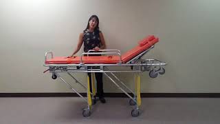 MS3C100S Double Top Lightweight Transportation Stretcher [upl. by Akcire]