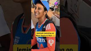 Jemimah Rodrigues singing session with her fans in Sri Lanka 🤩 ytshorts [upl. by Lukasz]