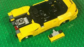 Lego Mercedes AMG SL 63 speed build [upl. by Esorrebma]