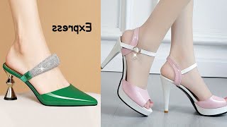 High heels sandals collection  Best sandals for women  Latest beautiful women in high heel sandals [upl. by Sherlock]