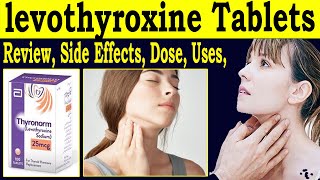 Levothyroxine Sodium 25 mg 100 mg  Review Thyronorm 25 mcg Uses Side Effects Dose [upl. by Niahs]