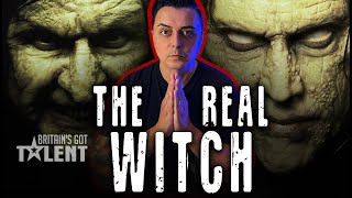 Meeting a REAL WITCH bgt thewitch witch magic britainsgottalent [upl. by Yemiaj]