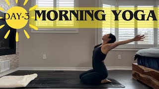 15 Minutes Morning Yoga Flow  Day3 Full Body Flexibility amp Mobility [upl. by Eudoxia]