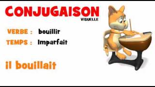 CONJUGAISON  bouillir  Imparfait [upl. by Amlas109]