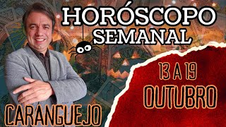 Horóscopo Semanal de Caranguejo ♋  Leitura da Semana 13 a 19 Outubro [upl. by Aneloj]