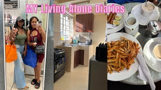 MY LIVING ALONE DIARIES Cleaning Cooking Lunch Dates Self Care Gifts 🎁 Clubbing amp more [upl. by Annayhs791]