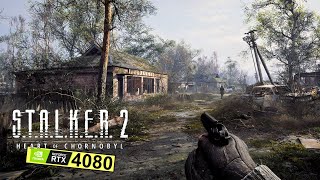 STALKER 2 Heart of Chornobyl PC RTX 4080 4K Ultra Gameplay [upl. by Enelloc]