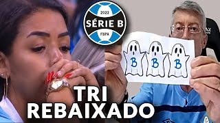 REAÇÕES GREMISTAS  GRÊMIO TRI REBAIXADO [upl. by Nallij59]