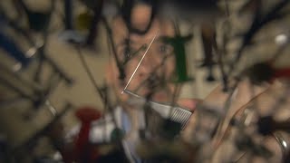 Removing Sharp Objects from Your Face  ASMR [upl. by Eesac]