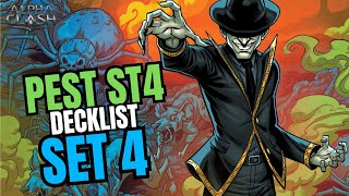 Pestilence ST4 Decklist  Mono Green Its Toxic  Alpha Clash TCG [upl. by Holli]