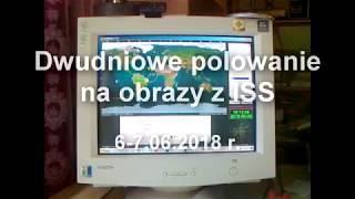 Odbiór obrazu z Międzynarodowej Stacji Kosmicznej SSTV PL 2 [upl. by Killy233]