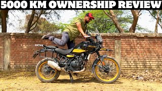 Is The Himalayan 450 Worth It 5000km Ownership Review  Watch Before Buying [upl. by Walli841]