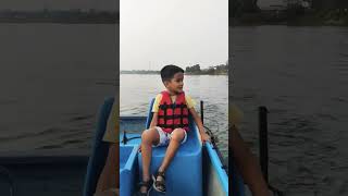 Boating at kasarsai dam pune kasarsaidam kasarsai youtubeshorts youtuber [upl. by Ahtis435]