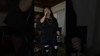 Melixa Leal cantando Amor Prohibido de Rossy War [upl. by Mikel284]