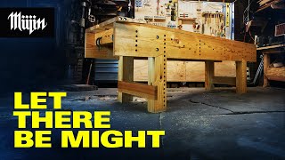 The Mighty Nicholson  How to build  woodworking workbench [upl. by Gerta]