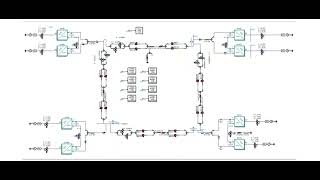 PSCAD simulation of MMC four terminal distribution network flexible straight actual engineering [upl. by Emalee]