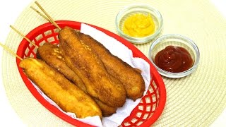 Homemade Corn Dogs Recipe  Banderillas  in the Kitchen With Jonny Episode 73 [upl. by Kallick]