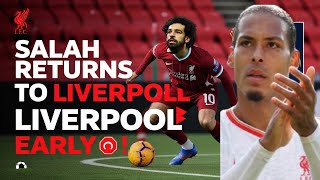 Salah Returning Early After Egypt Fears Violence Will Liverpool Win [upl. by Nibram]