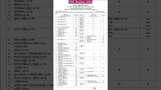 HSC exam routine 2024 [upl. by Lohse]