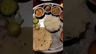 Unlimited gujrati thali only in 16 aed at gujratthal bur Dubai Meenabazar dubai [upl. by Akiehsat]