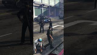 Police Shot At By Armed Fugitive  LSPDFR GTA5 Police Simulator Mod Realism Ultra Graphics Max [upl. by Eetsim]