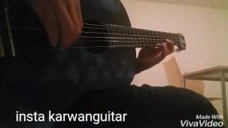 Homar dzay chandin garam la sharan cover guitar [upl. by Read]