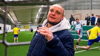 Action in der Soccerhalle  FUSSBALL CHALLENGE mit Torben [upl. by Nireil]